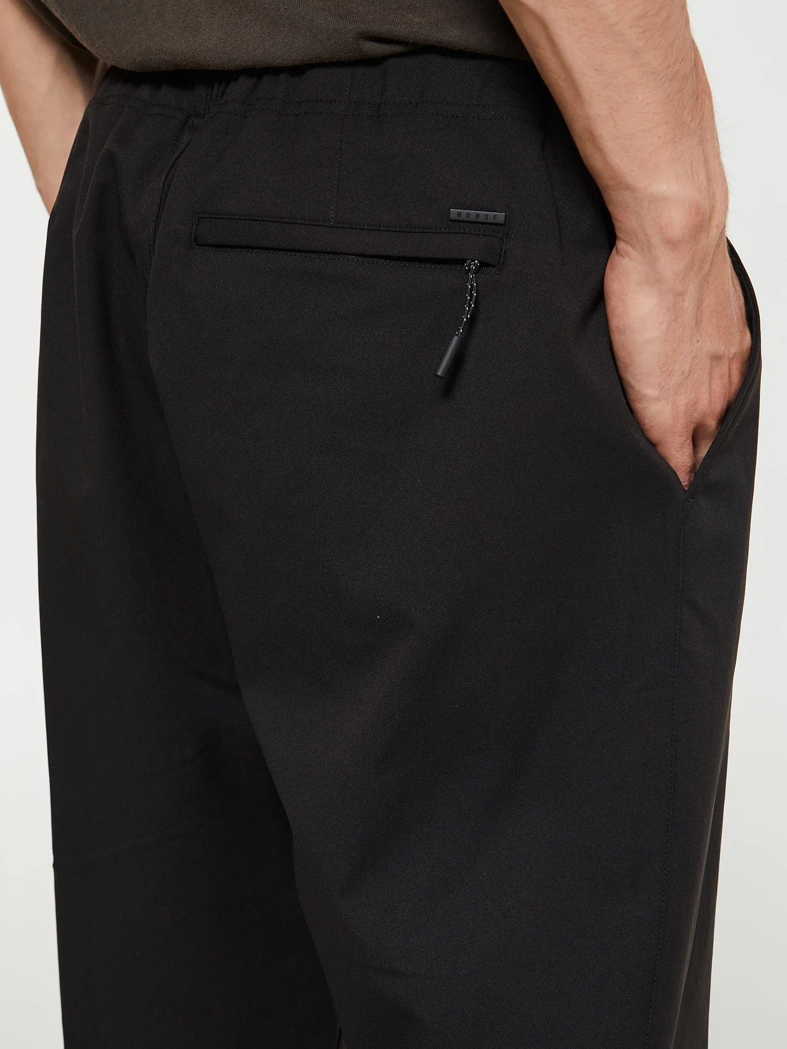 Ezra Solotex Pants in Black