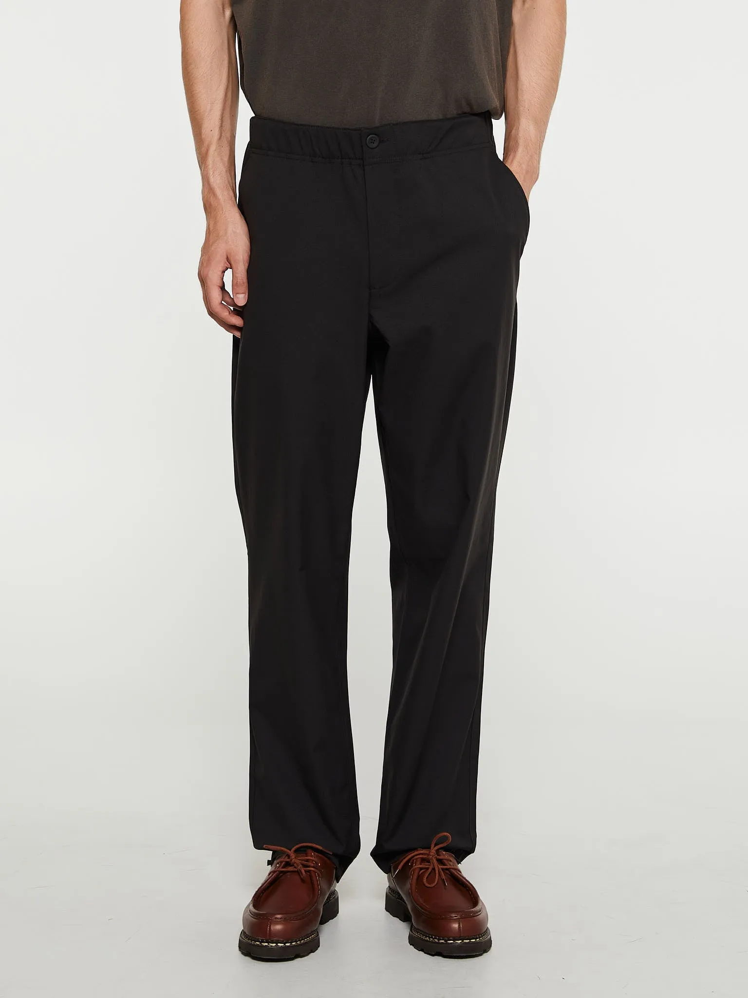 Ezra Solotex Pants in Black