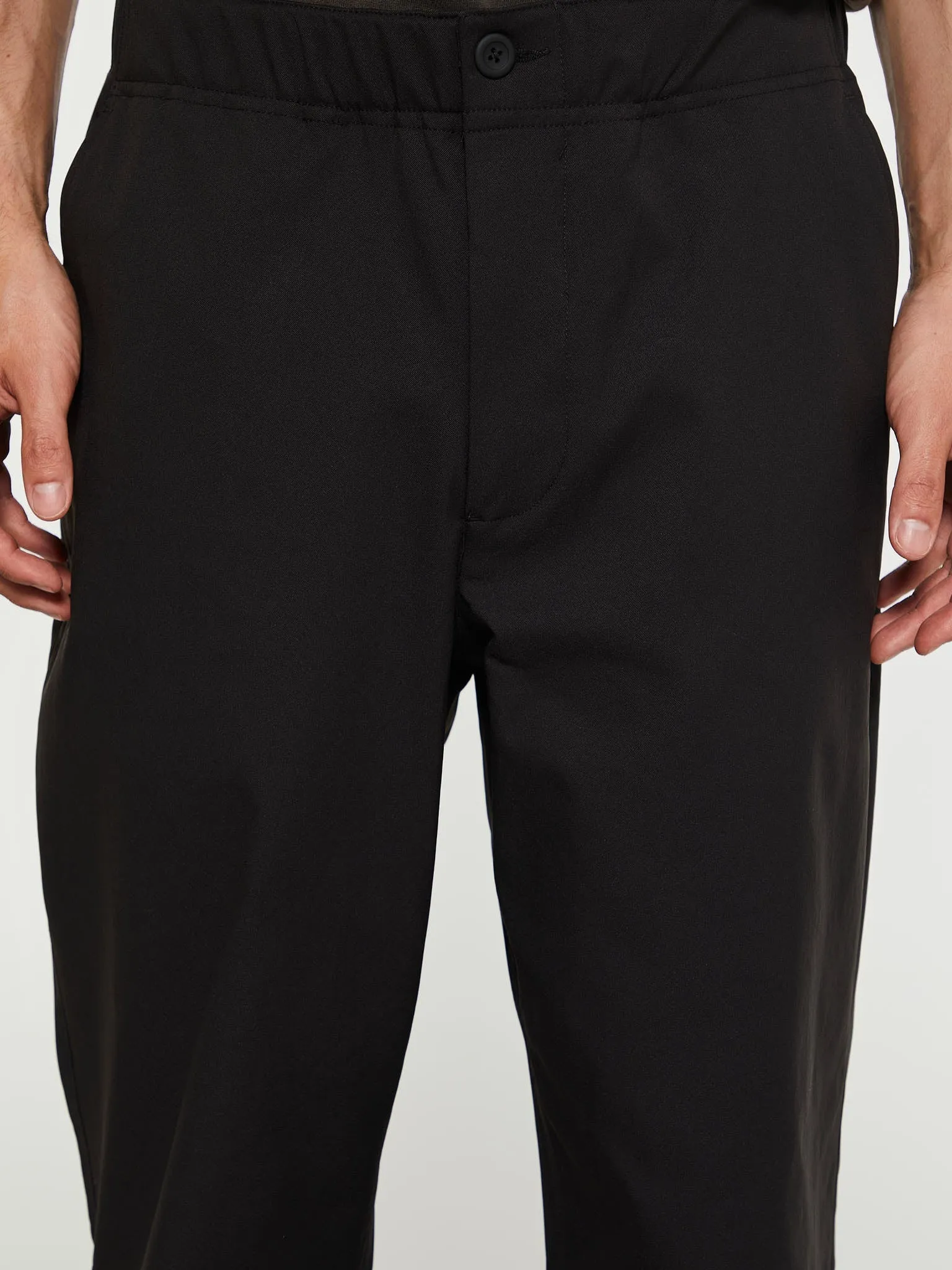 Ezra Solotex Pants in Black