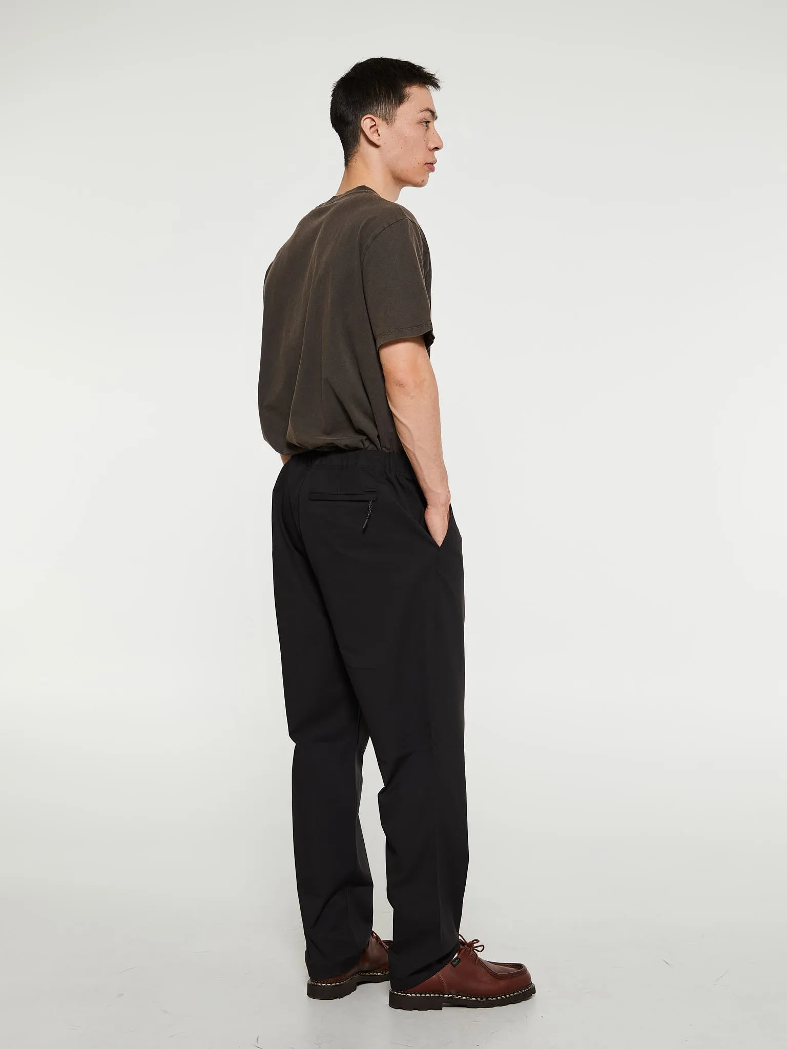 Ezra Solotex Pants in Black