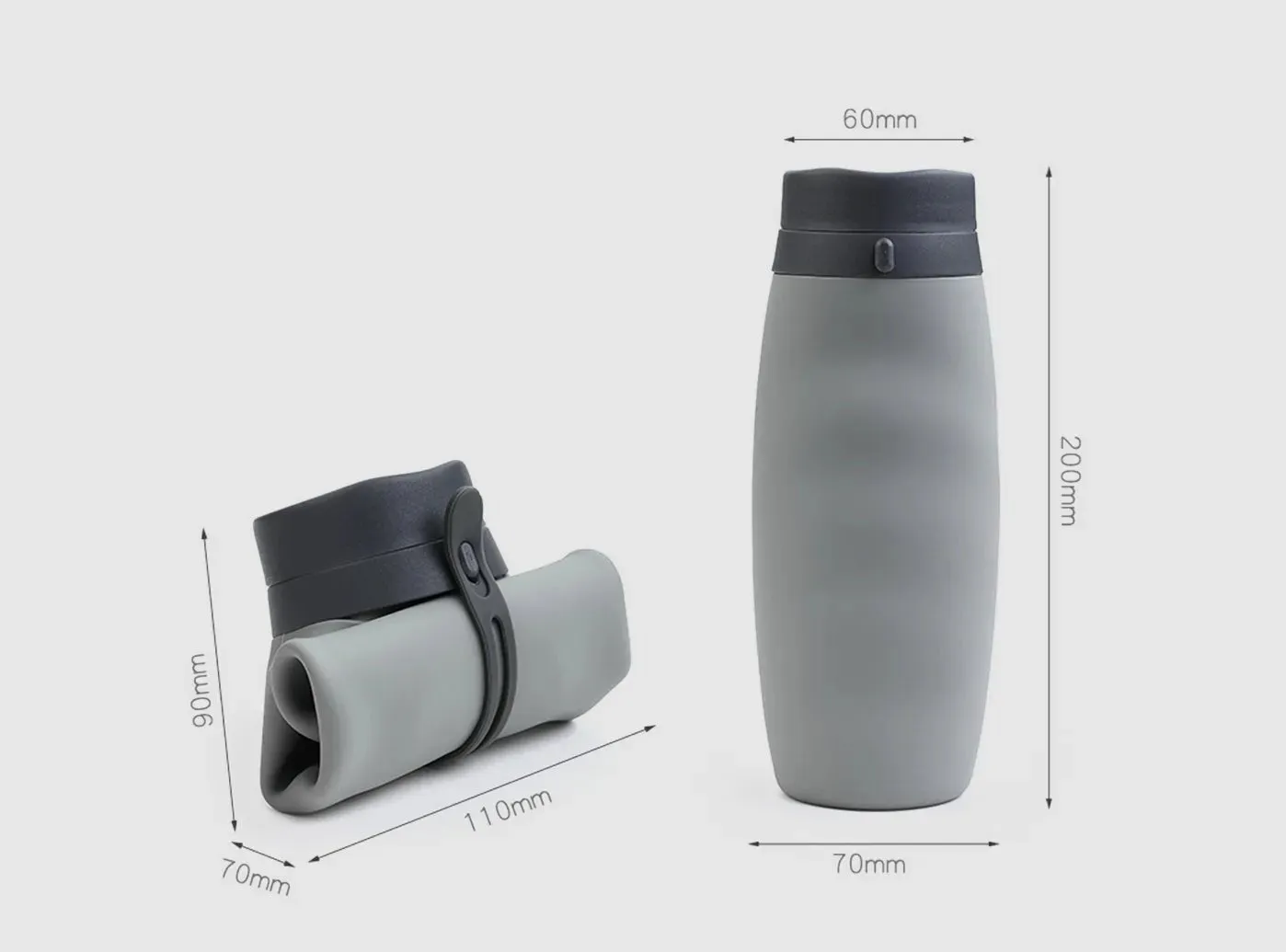 FitVille Foldable Water Bottles V3