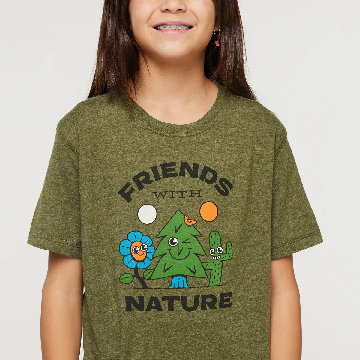 Friends with Nature T-Shirt - Kids'