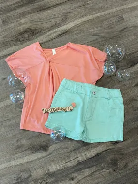 Girls Twisted Knot Top