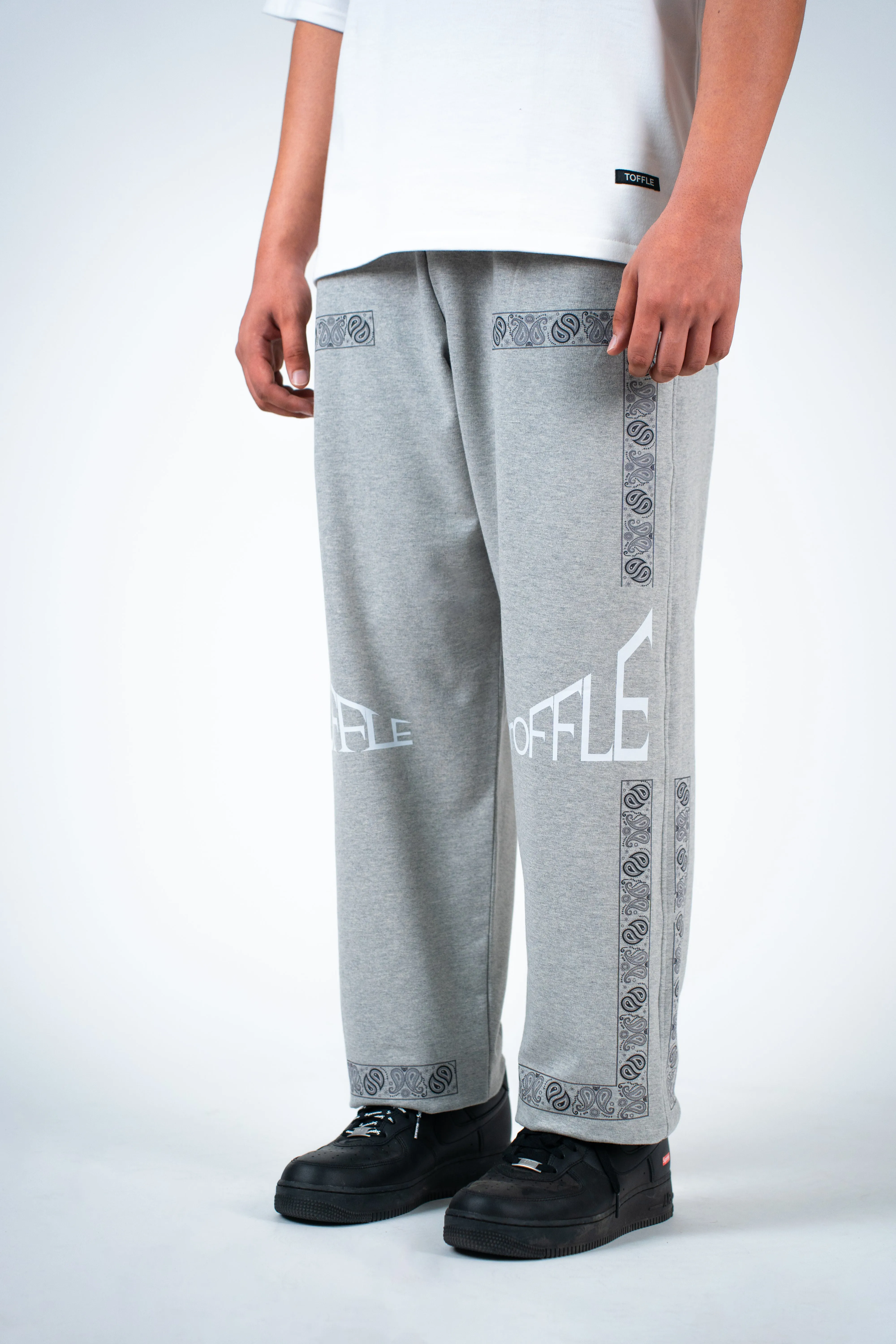 Grey Paisley Jogger