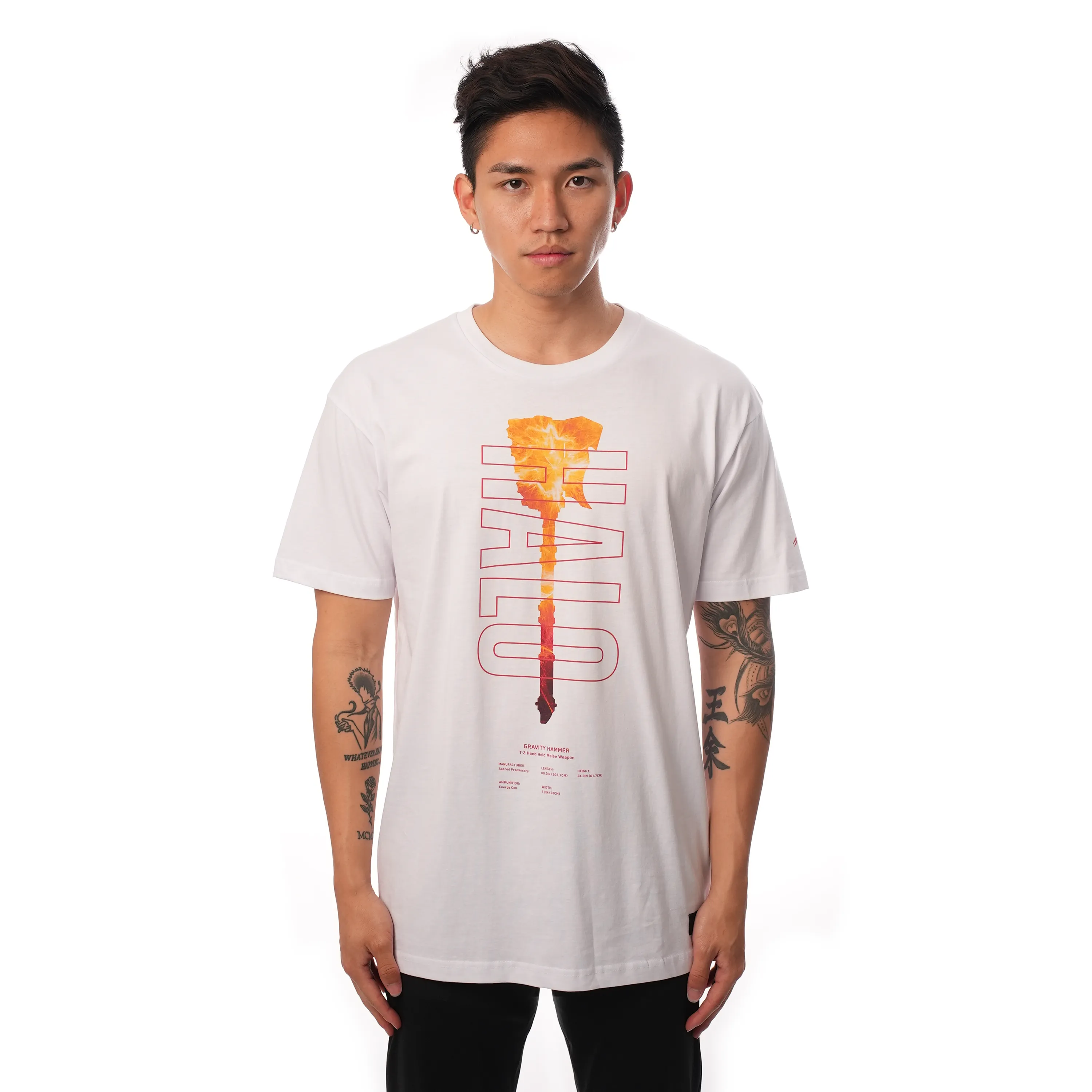 Halo Gravity Hammer White Tee