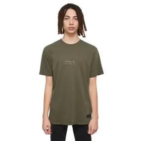 Halo Infinite Deconstructed Olive Tee