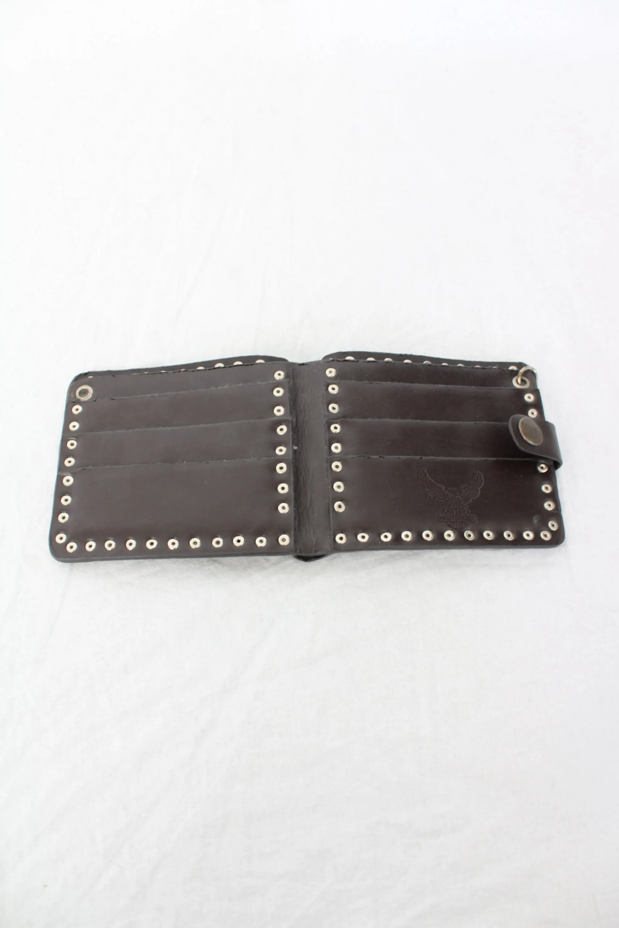 Harley Davidson - Leather Studded Wallet