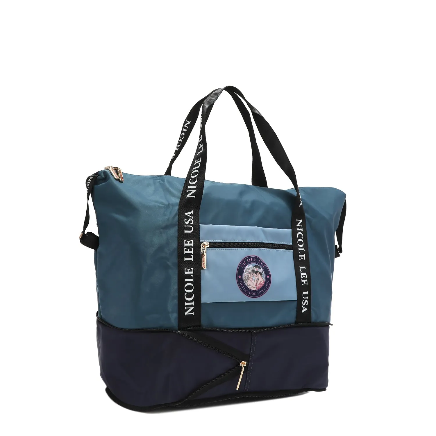 JENNA FOLDABLE NYLON TRAVEL TOTE