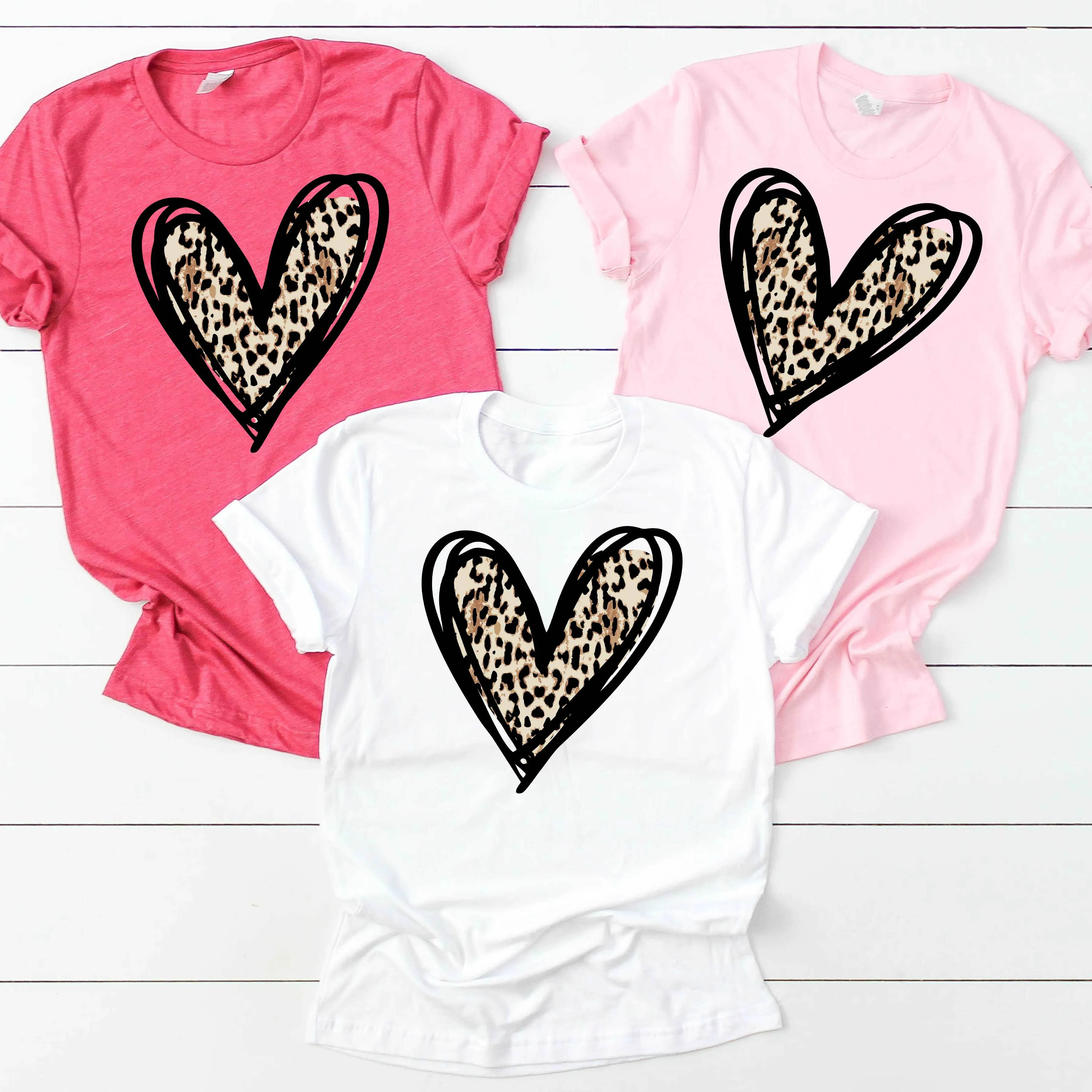 Leopard Heart Shirt