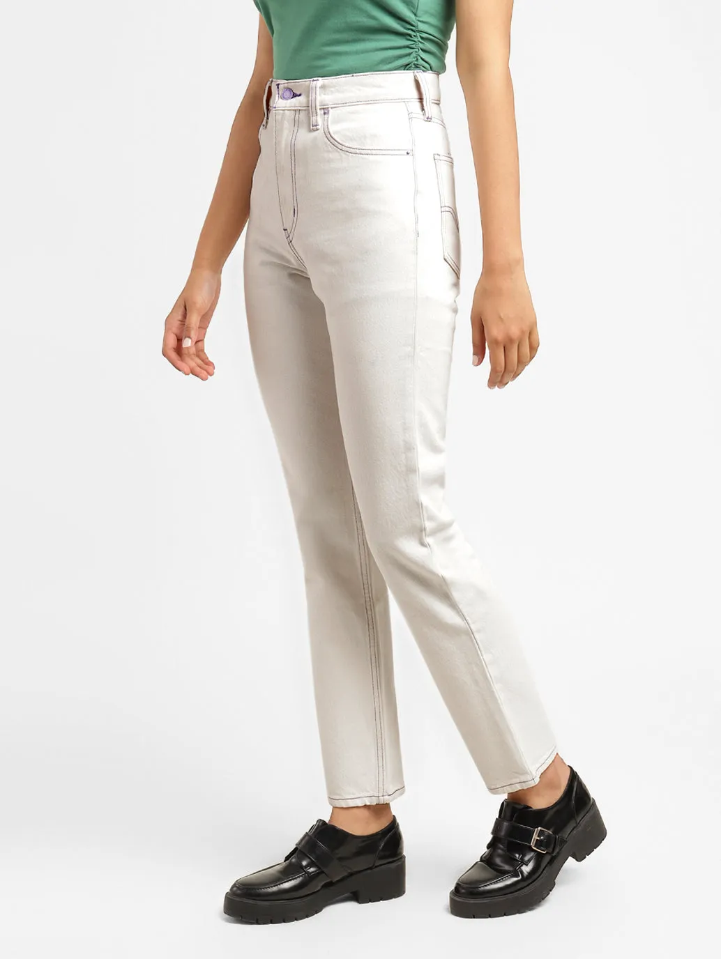 Levi's x Deepika Padukone High Rise Straight Fit Jeans