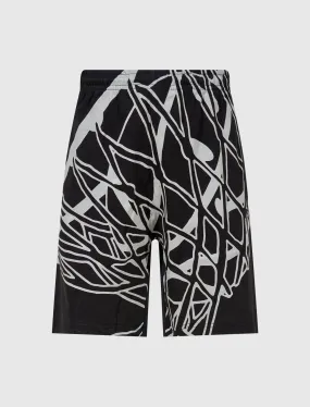 Market Smiley In The Net 3M Shorts Black