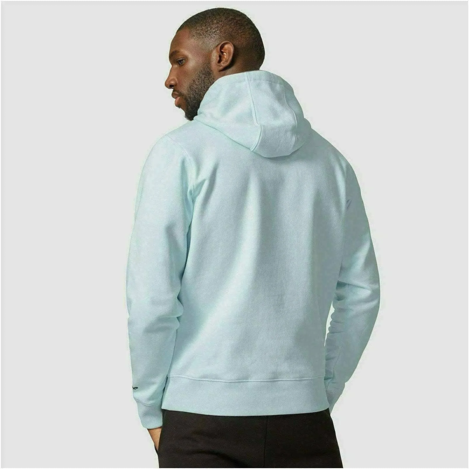 McLaren F1 Gulf Collaboration Racing Stripe Hooded Sweatshirt-Light Blue