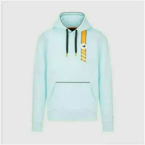 McLaren F1 Gulf Collaboration Racing Stripe Hooded Sweatshirt-Light Blue