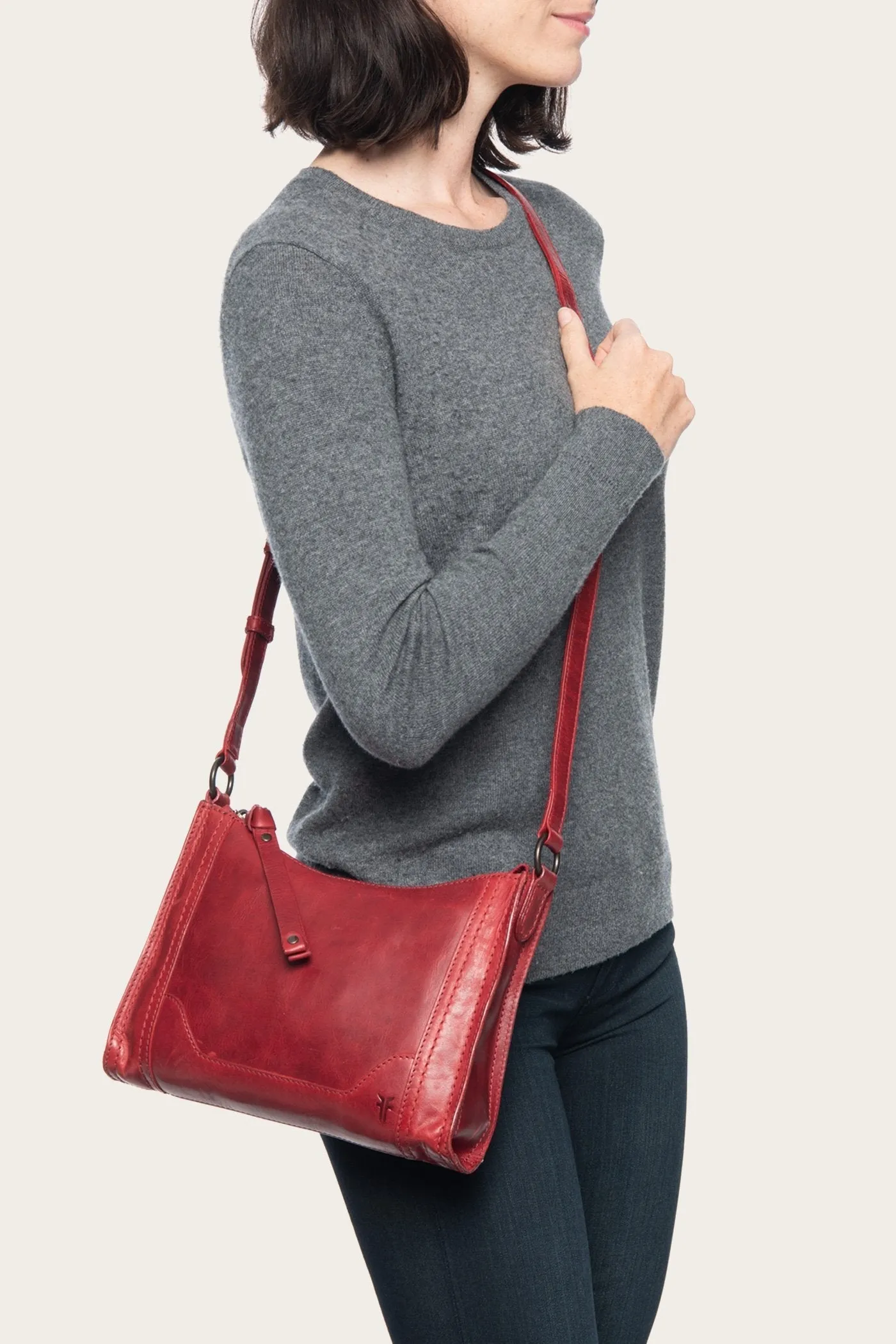 MELISSA ZIP CROSSBODY