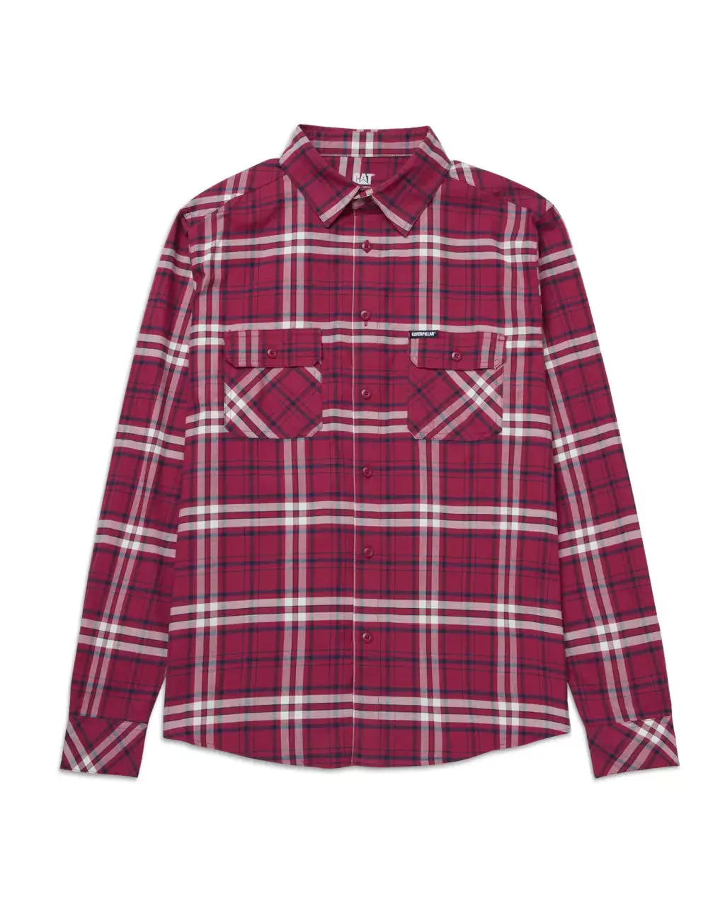 Men's Plaid Long Sleeve Work Shirt