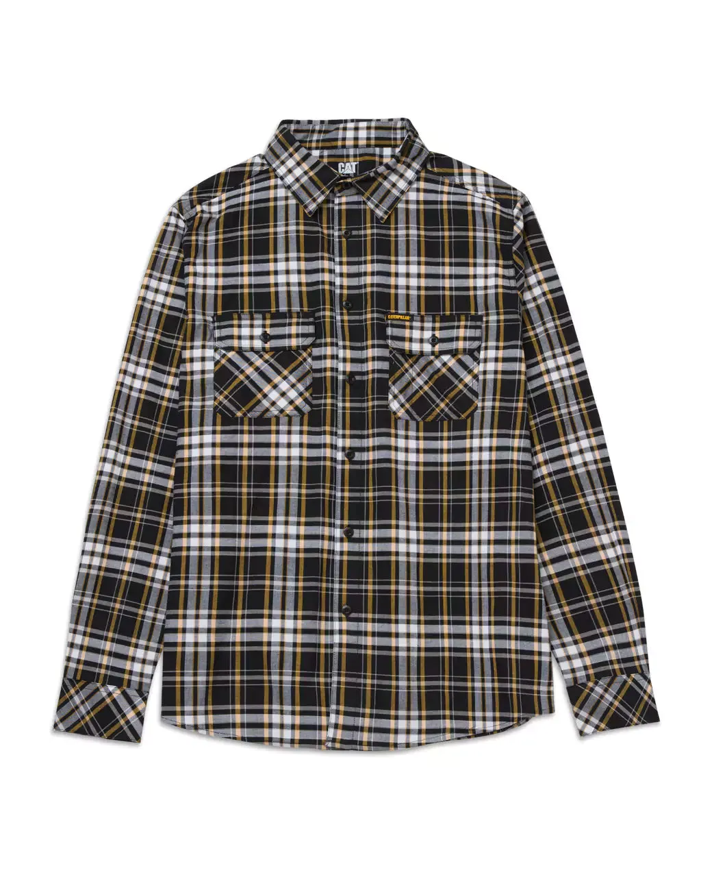 Men's Plaid Long Sleeve Work Shirt