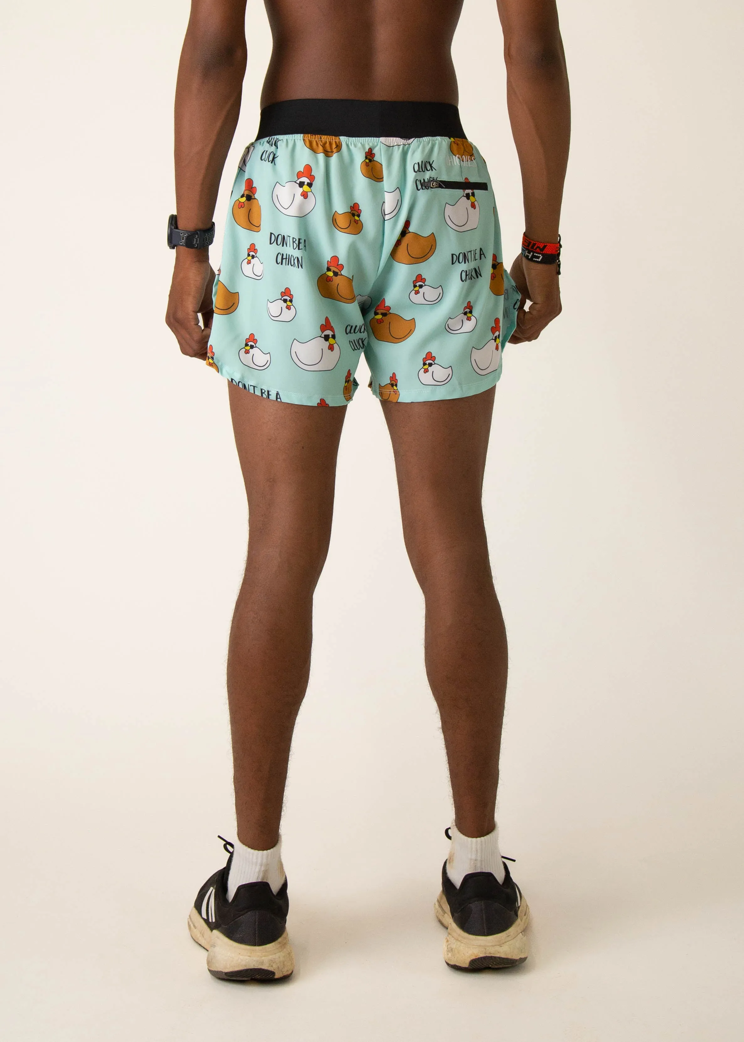 Men's Swaggy Chickns 4" Half Split Shorts