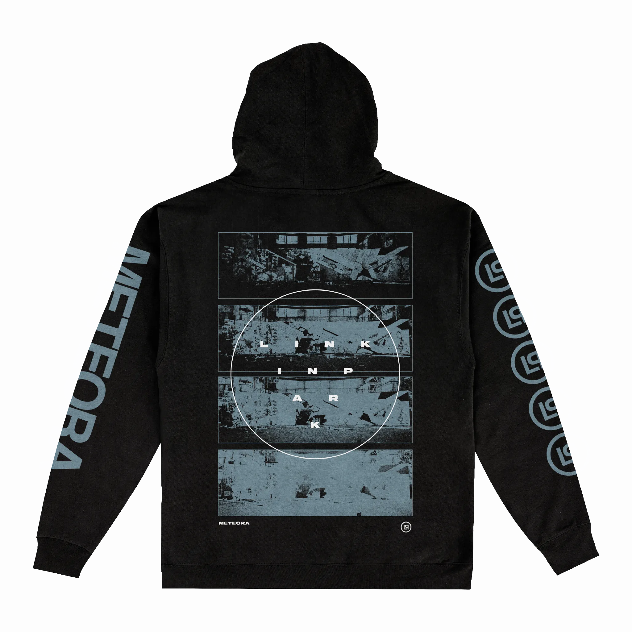 Meteora Circle Wall Black Hoodie