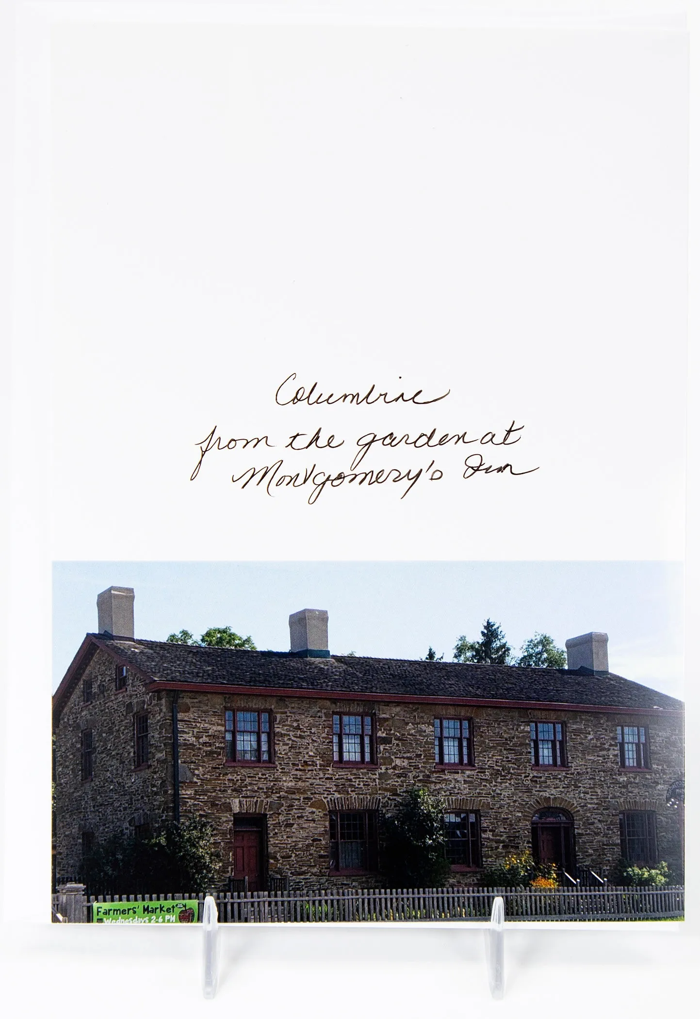 Montgomery's Inn Flower Cards