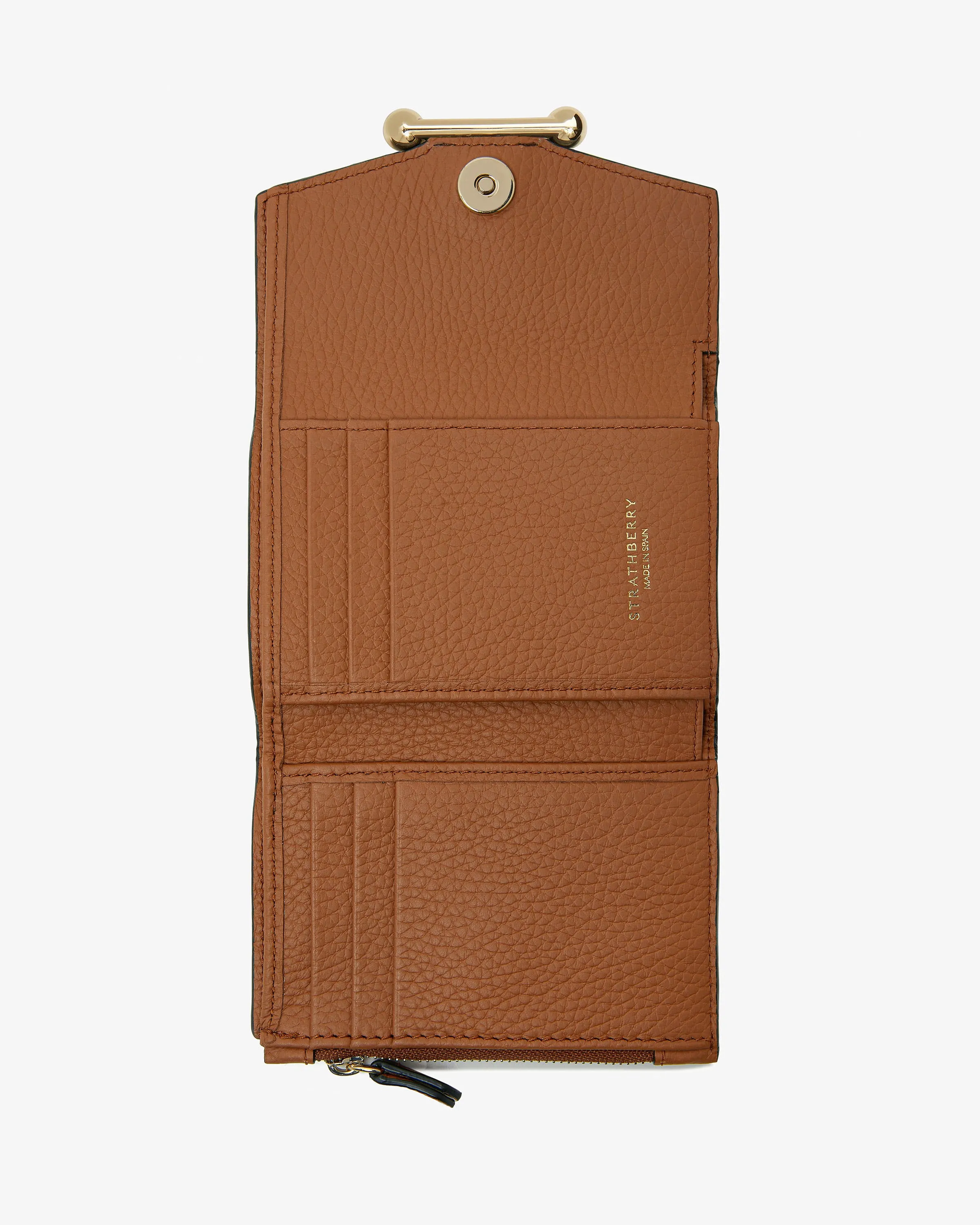 Mosaic Trifold Wallet - Tan