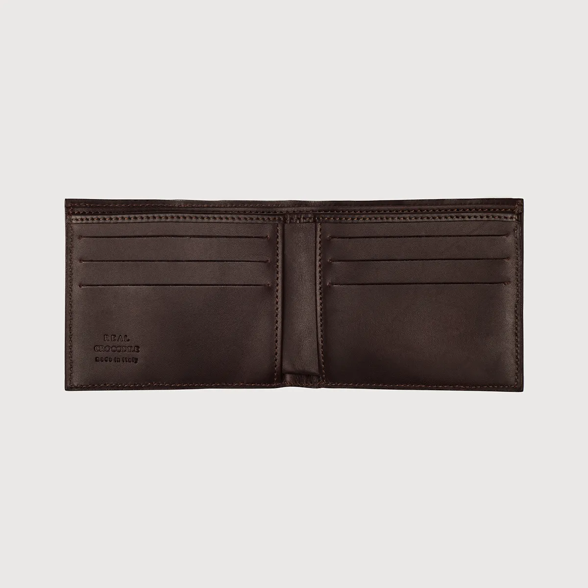 O-81-510 Bi-Fold Wallet-Brown