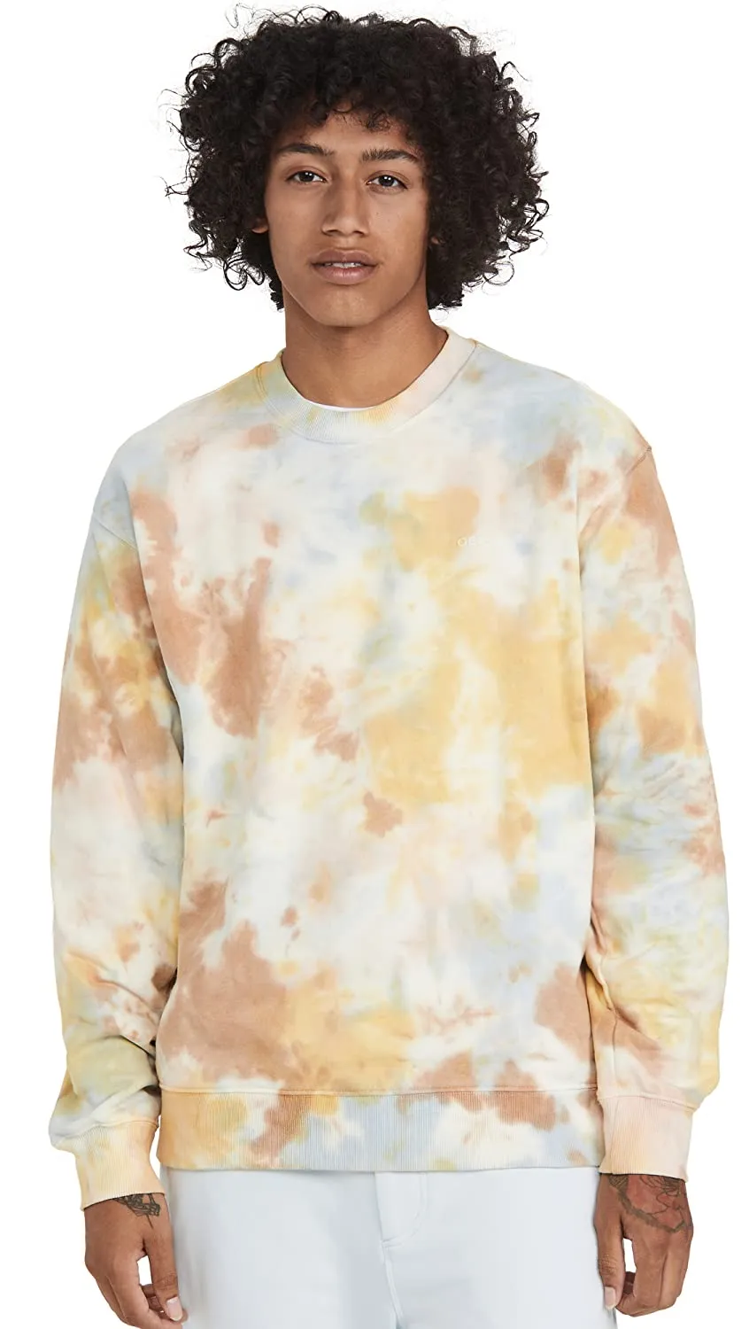 Obey Mini Bold Recycled Tie Dye Crew - Tofee Multi