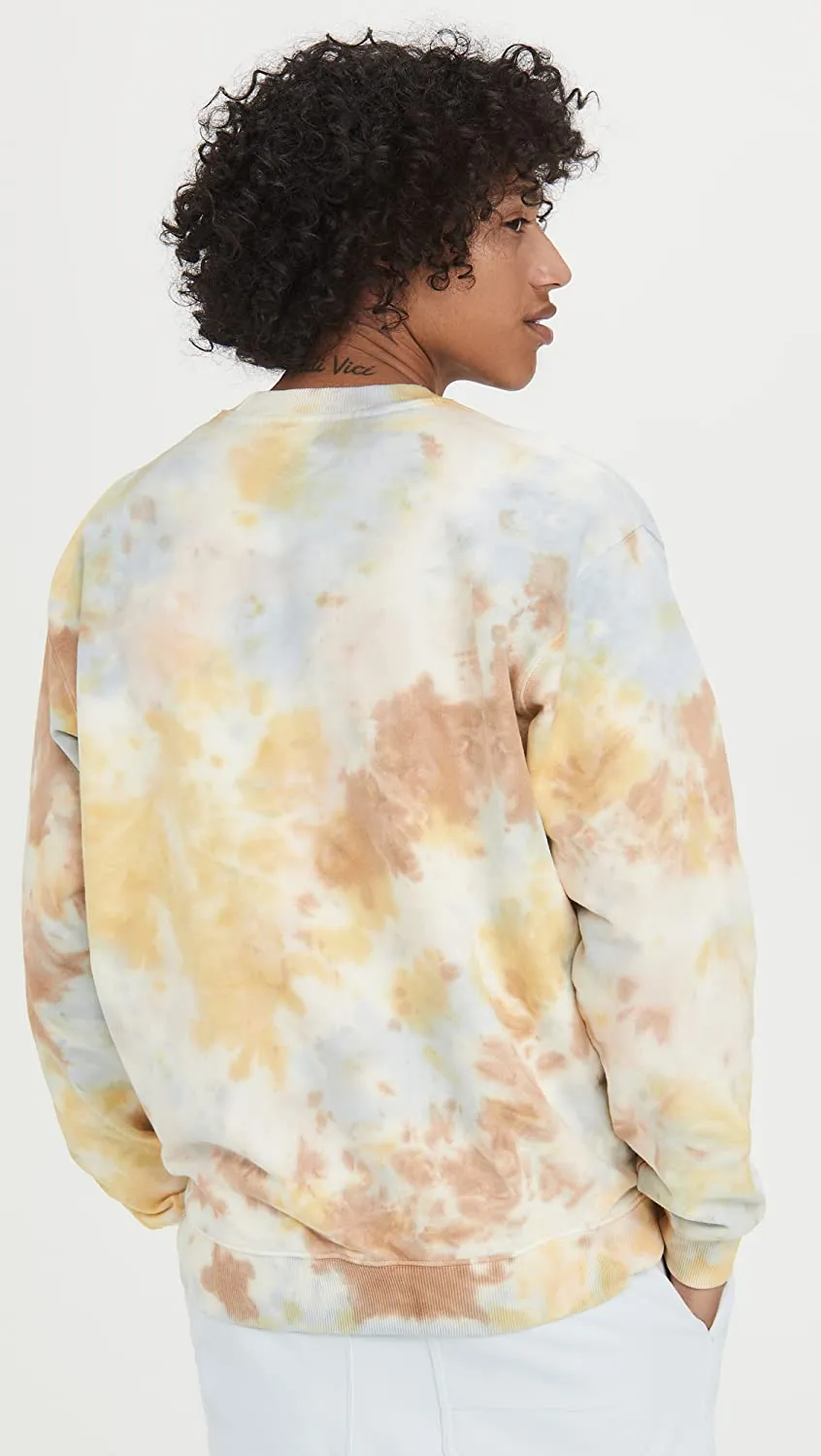 Obey Mini Bold Recycled Tie Dye Crew - Tofee Multi