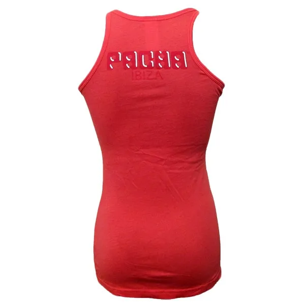 Pacha Basic Cherry Logo Red Women's Vest