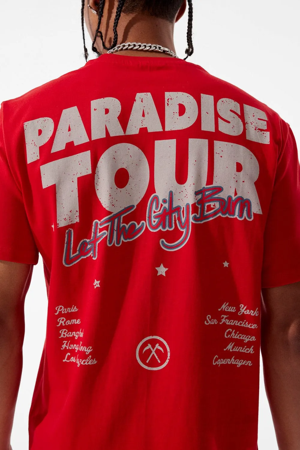 Paradise Tour T-Shirt (Red)