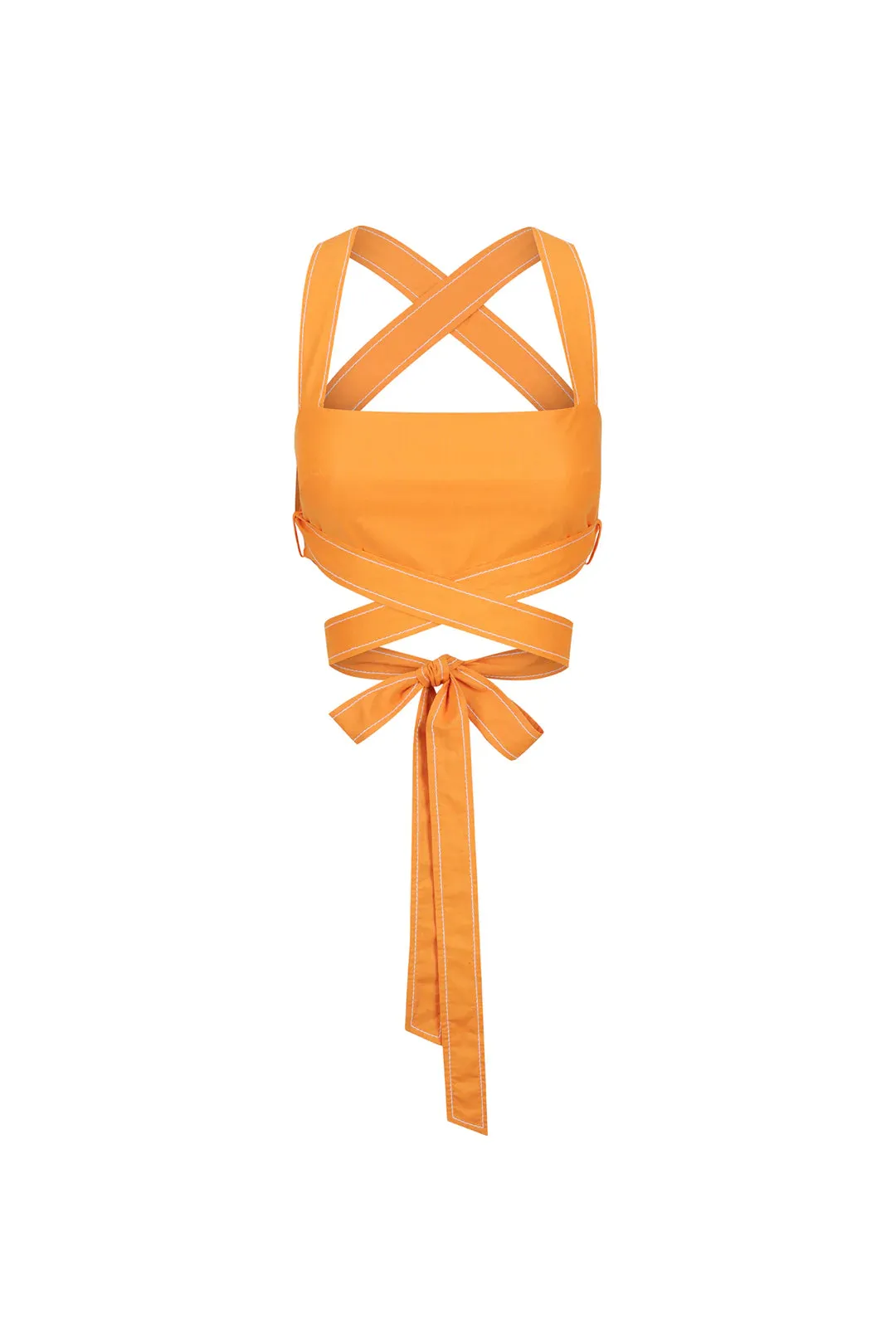 Pepe Cutout Top - Tangerine