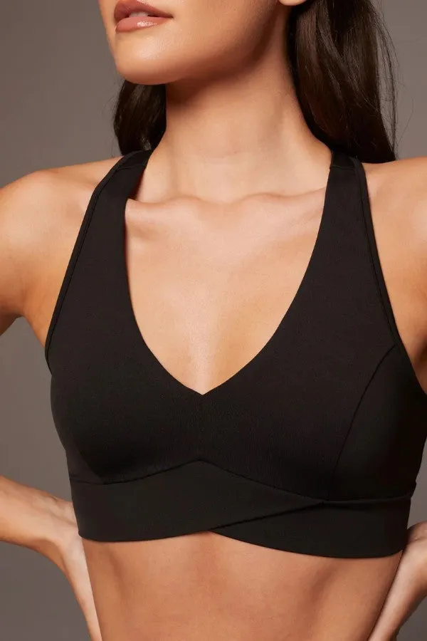 Ray V-Neck Longline Bra