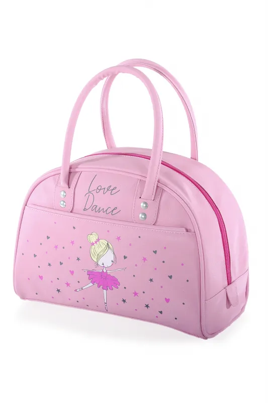 Retro Love Pink Ballet Bag