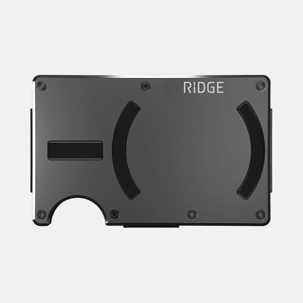 Ridge Wallet For MagSafe - Gunmetal