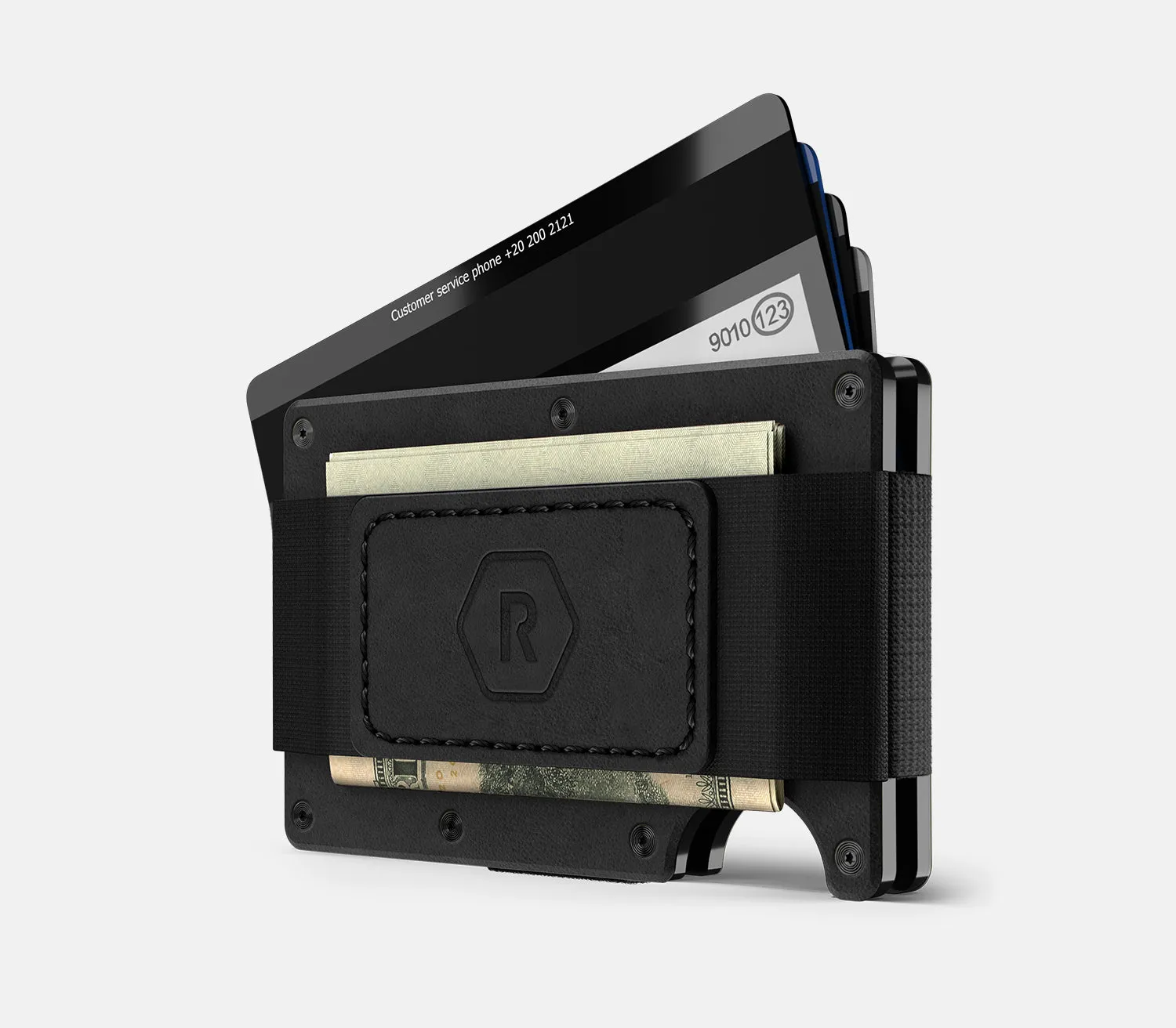 Ridge Wallet - Midnight Black Leather