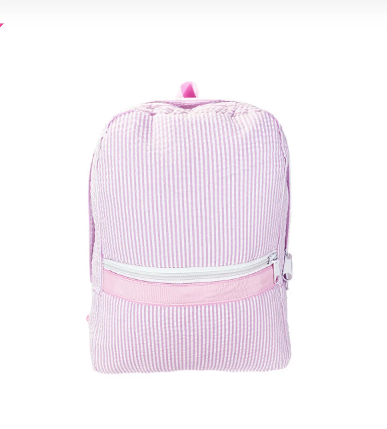 Seersucker Backpack- Preschool