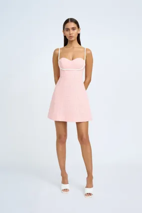 Serena Pipe Mini Dress | Final Sale - Dusty Pink