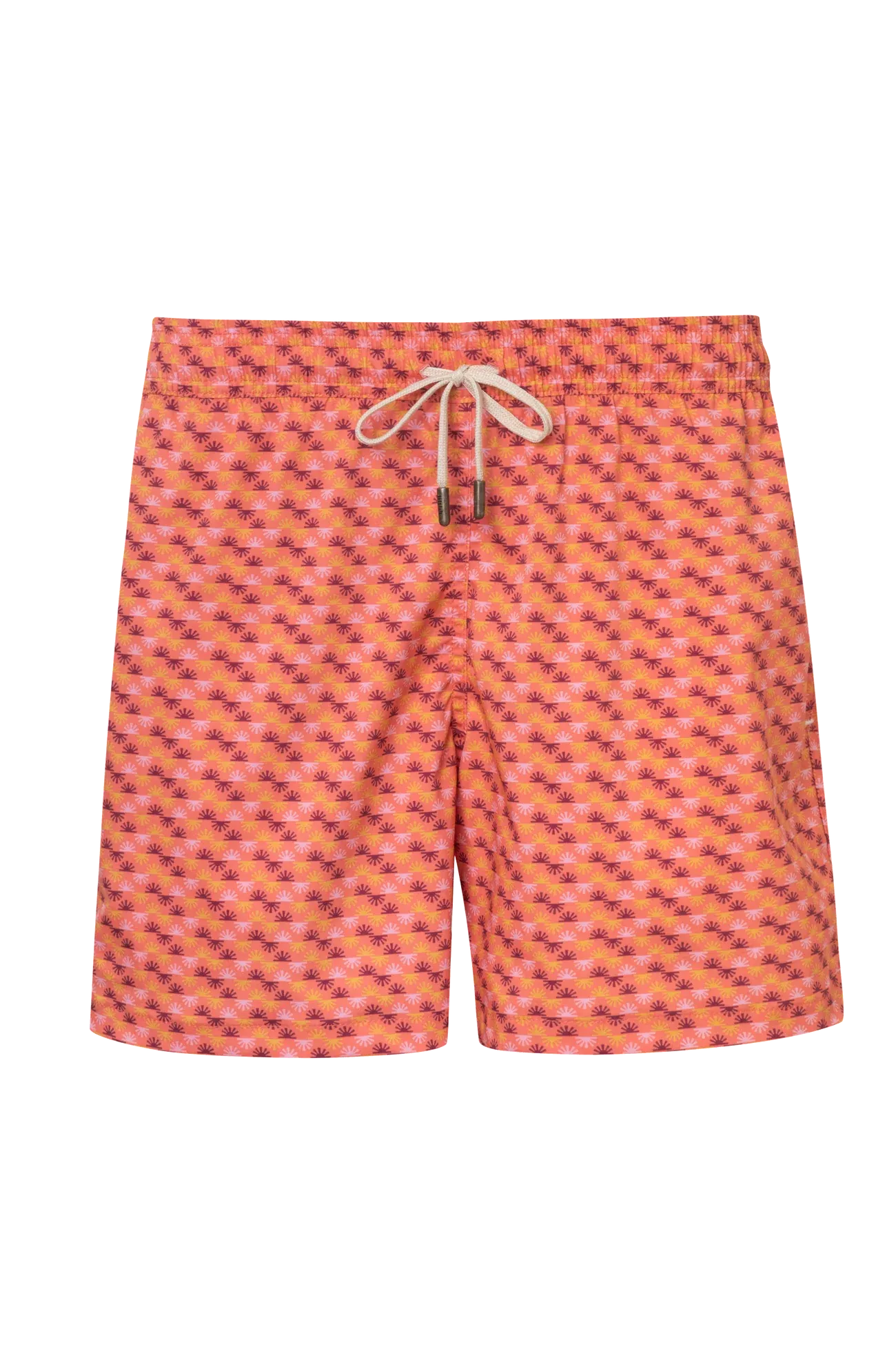 Swim Trunk Slim Cut - Solar Salmon