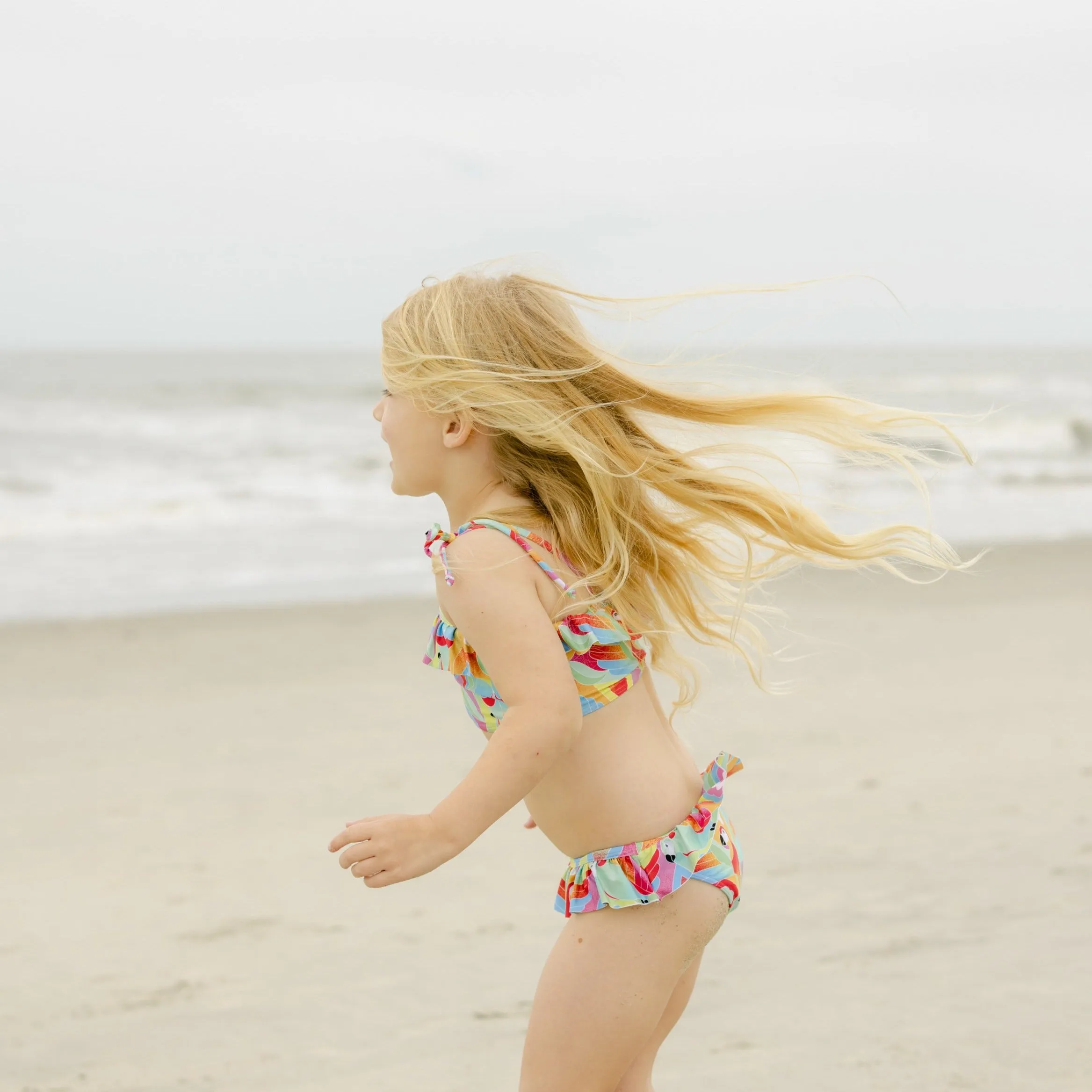 The Caribbean - Girls Ruffle Bikini UPF 50 