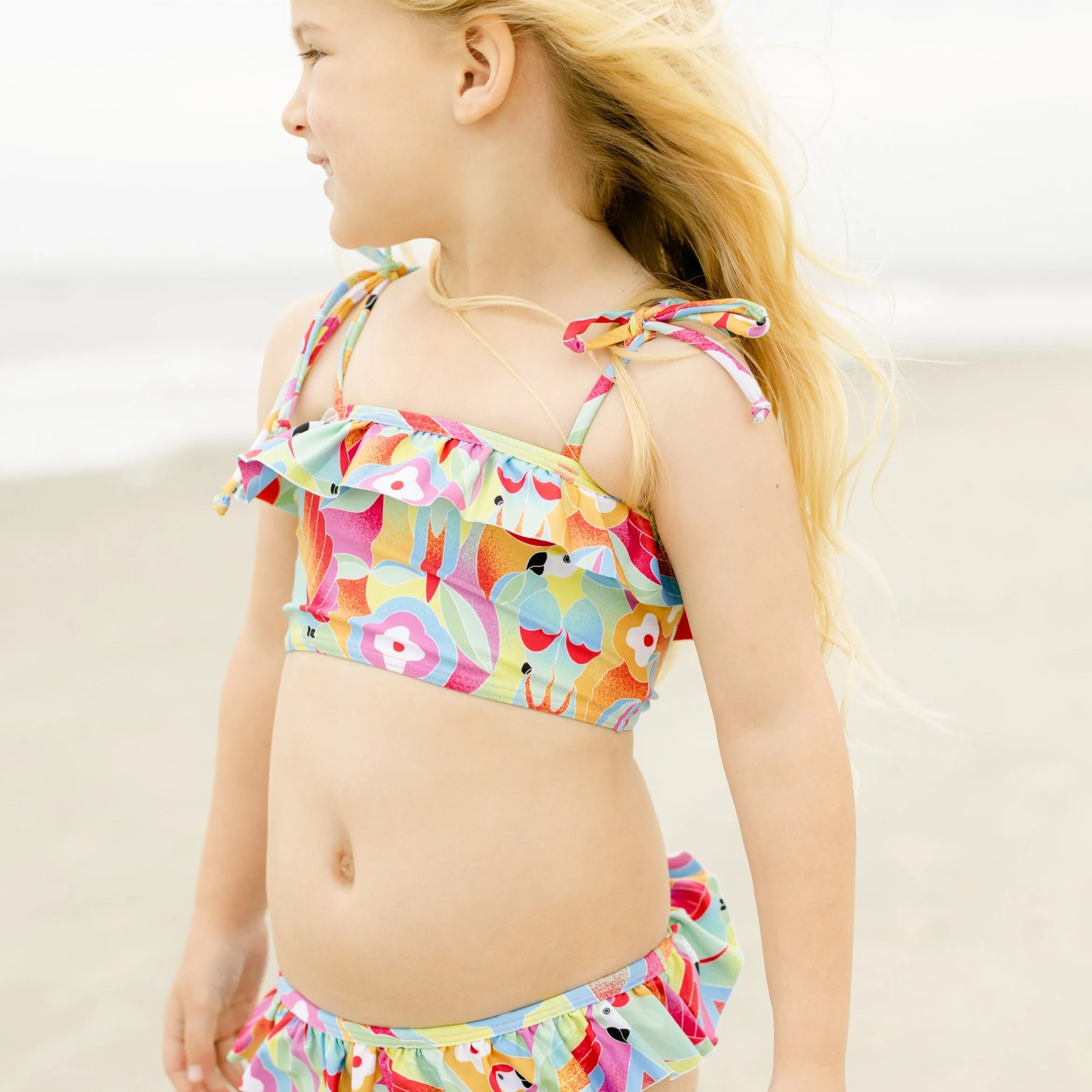 The Caribbean - Girls Ruffle Bikini UPF 50 