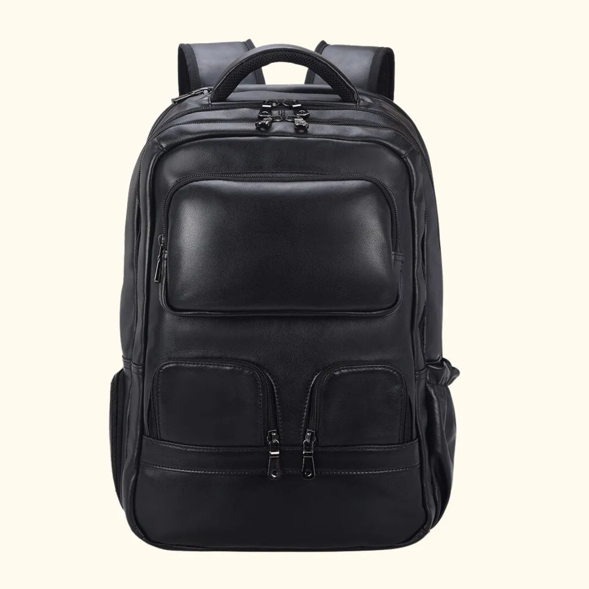 The Vintage Lariat - Leather Laptop Backpack for Men