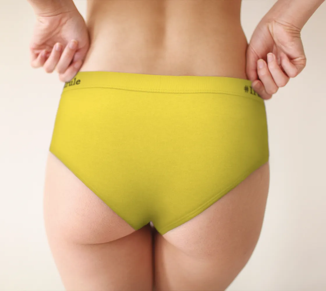 TheeGoddess Bowdown Irule Underwear (YELLOW)