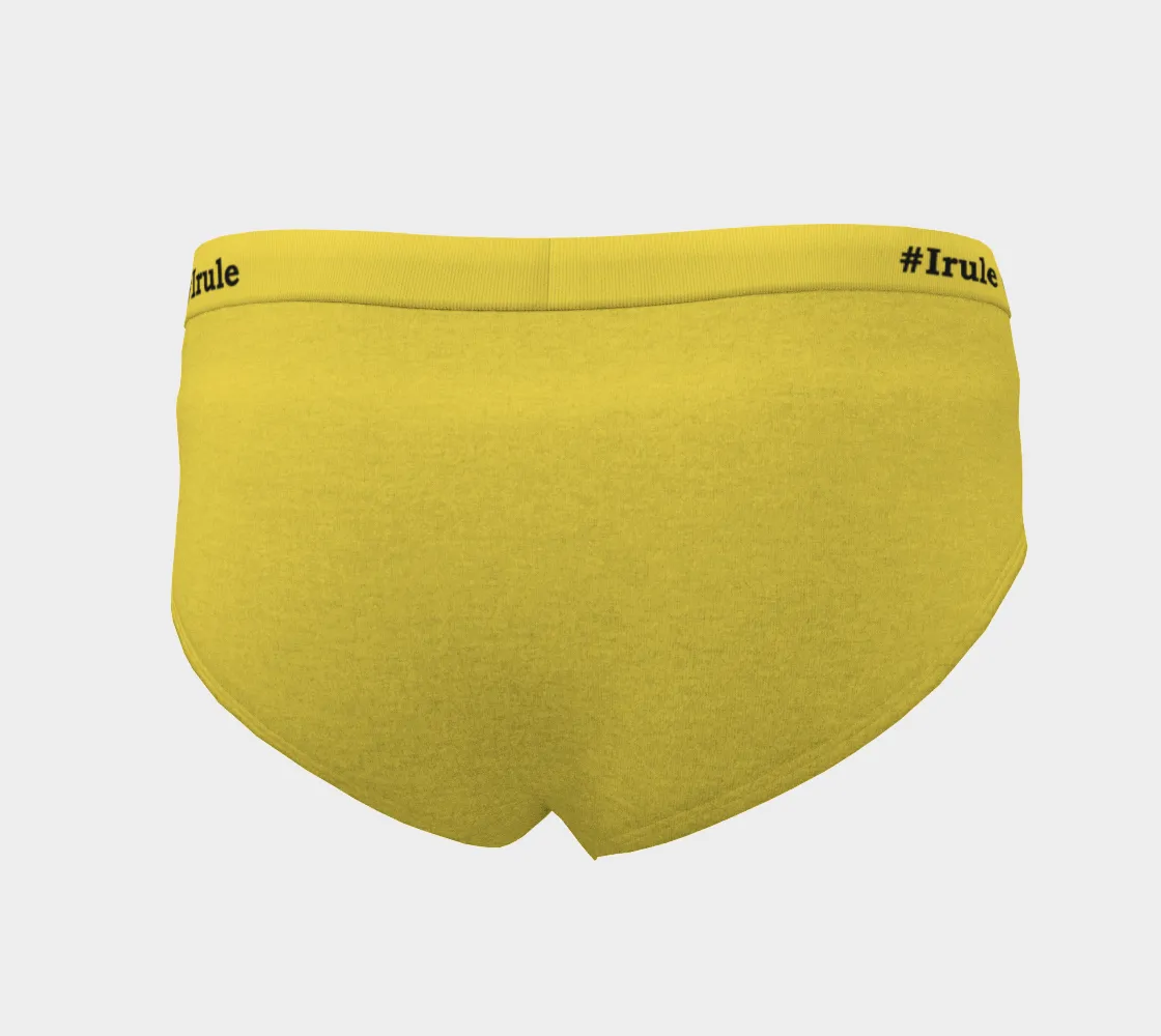 TheeGoddess Bowdown Irule Underwear (YELLOW)