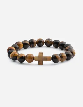 Tiger Eye Cross