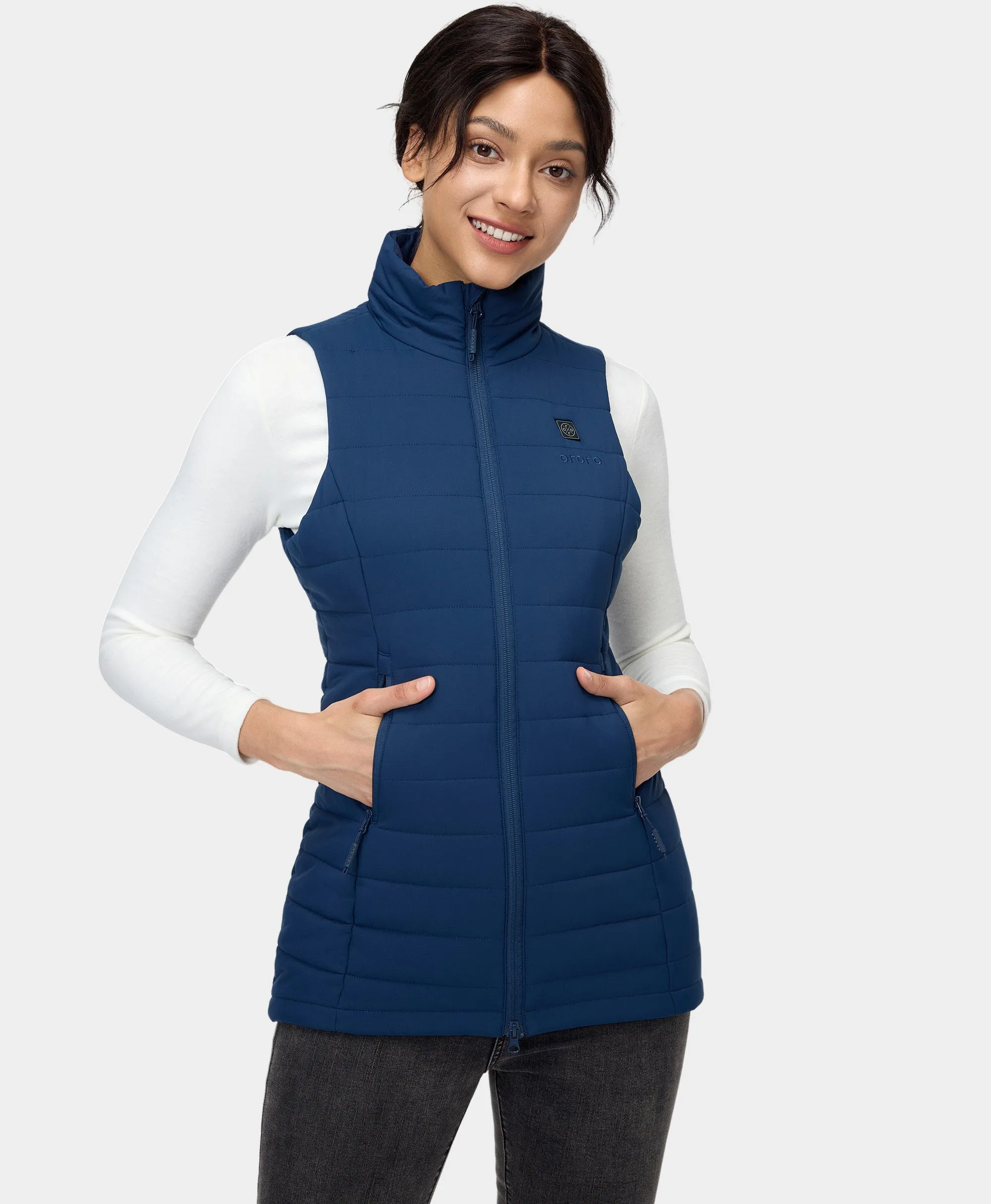 Tribeca Women's Heated Long Puffer Vest (Apparel Only)