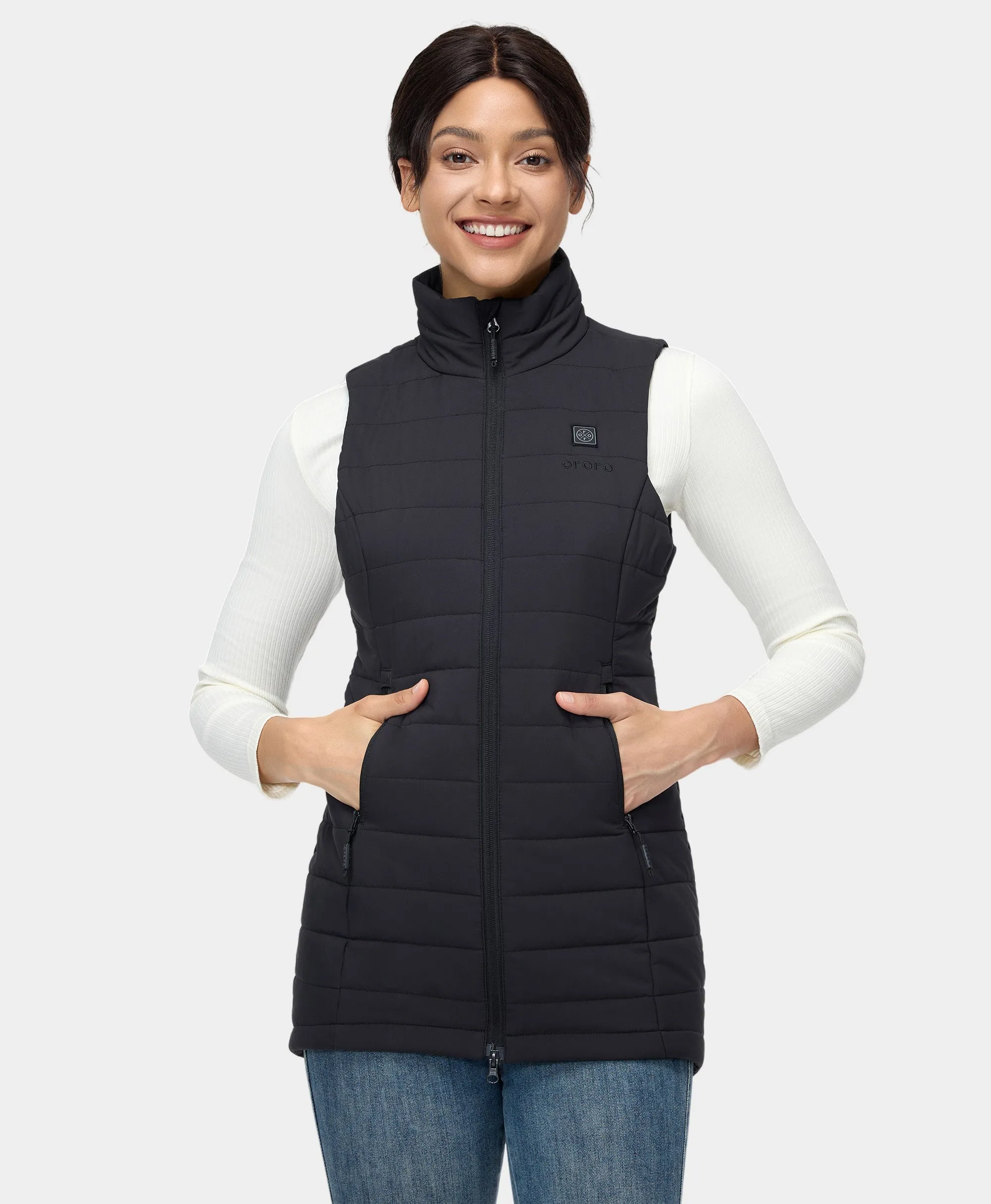 Tribeca Women's Heated Long Puffer Vest (Apparel Only)