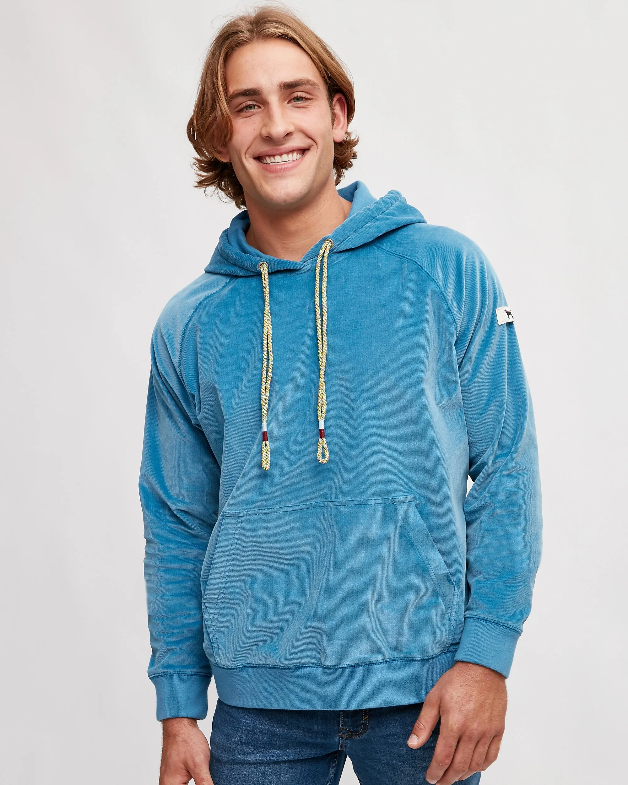 Unisex Corduroy Stretch Hoodie