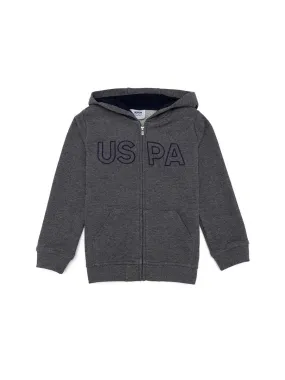 USPA Boys Sweatshirt Anthracite Melange VR081 USPSS145