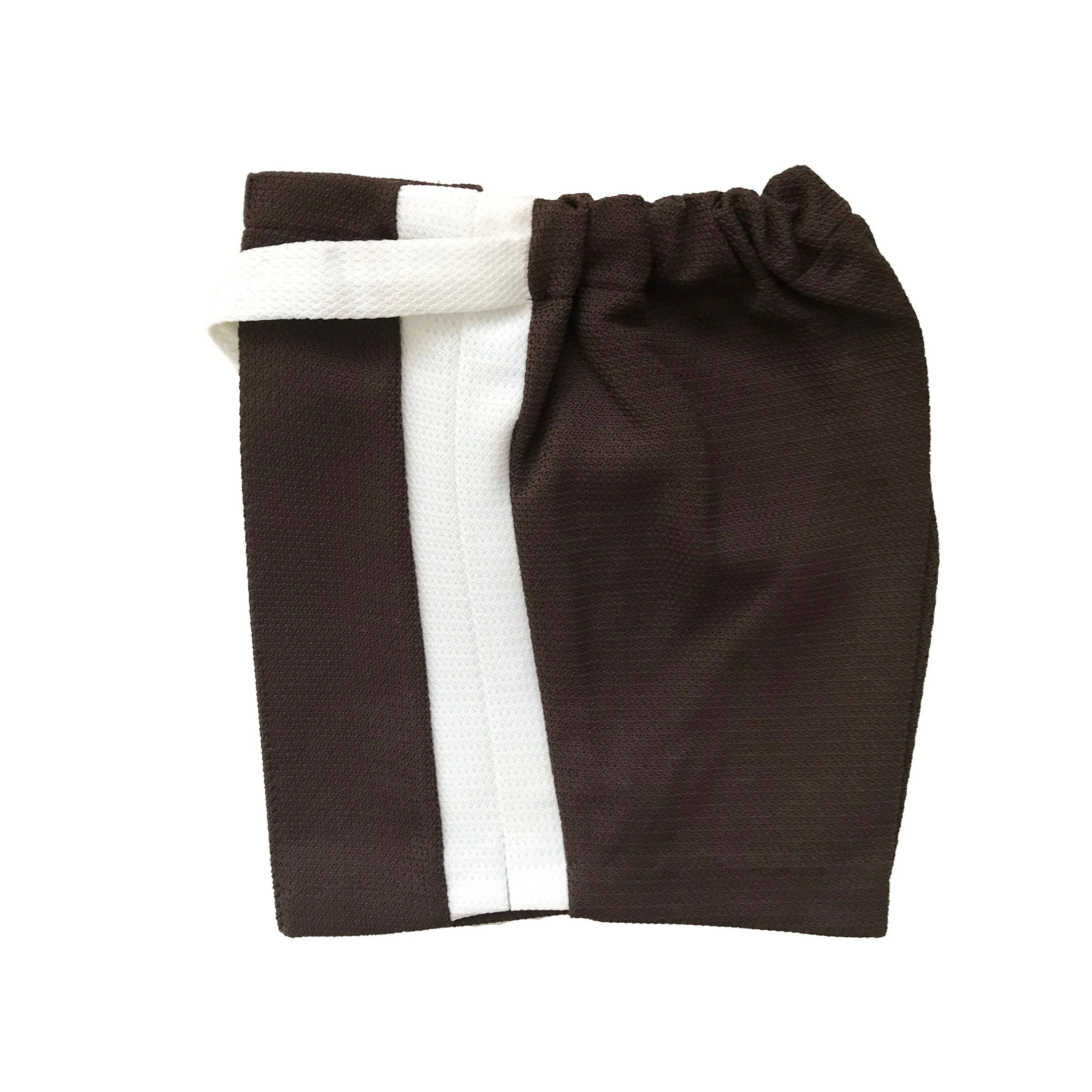 Vintage 60's Brown / White  Mod Shorts  / 2-3Y