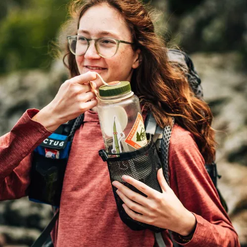 Water Bottle Sleeve by Chicken Tramper Gear