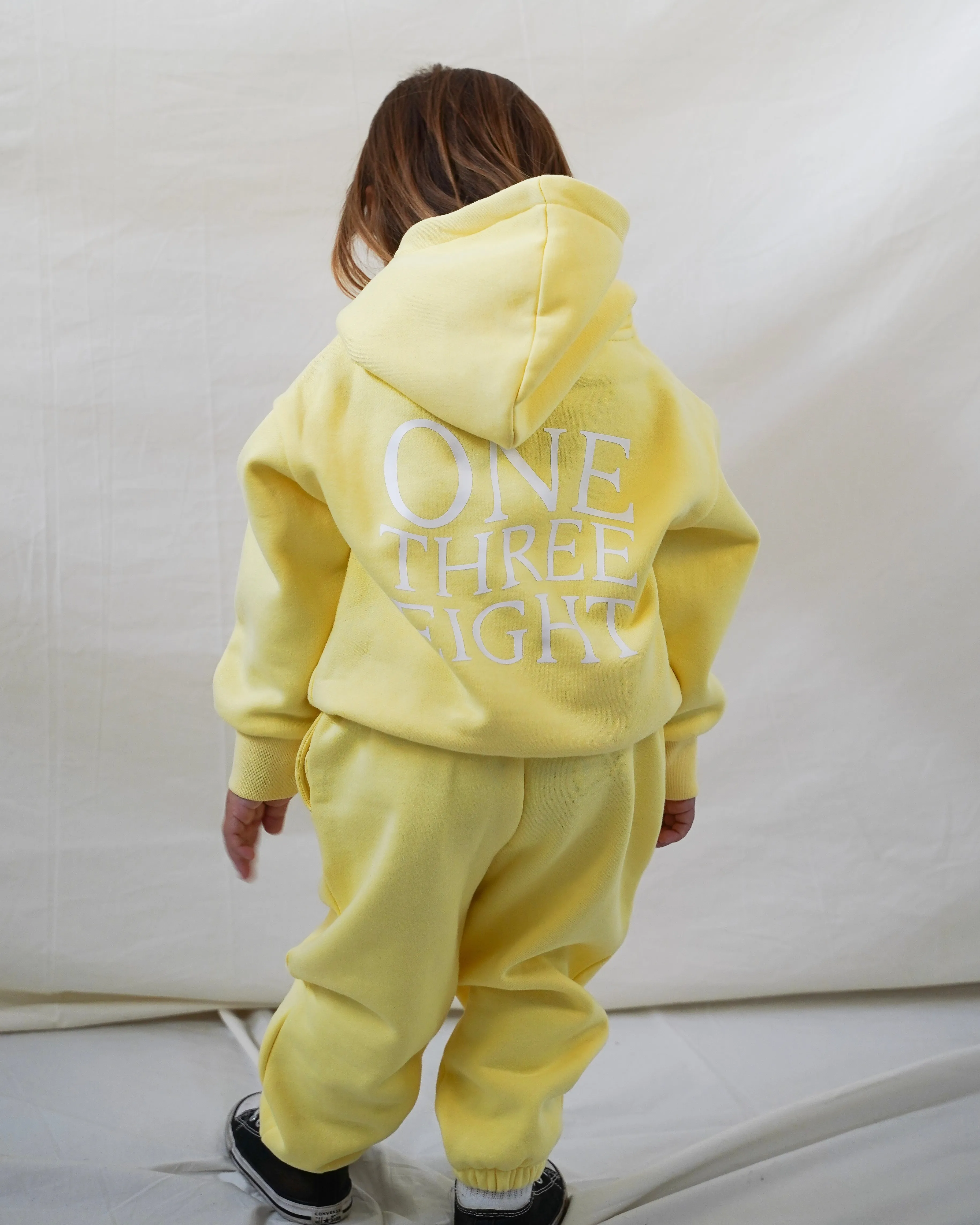 WAVY KIDS TRACKSUIT SET - LEMON